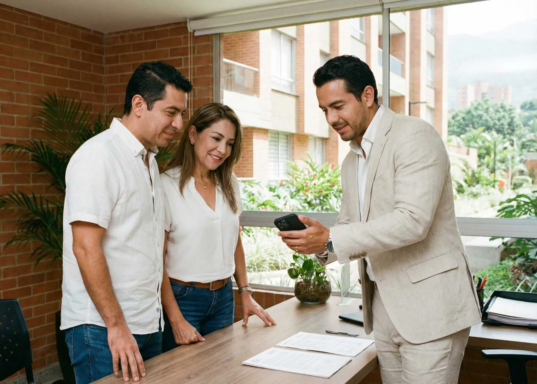 administrador-propiedad-horizontal-atencion-residentes.webp Administrador atendiendo residentes con DomoNow